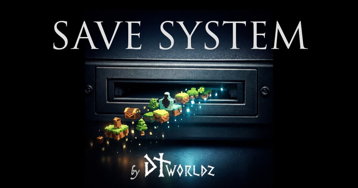 Artwork for Save System, by DTWorldz.